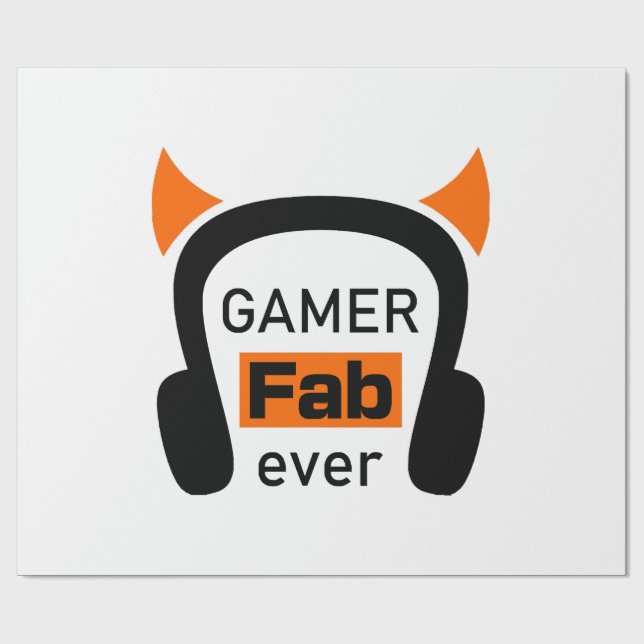 Papel De Regalo jugador fab-ever (Superficie plana)