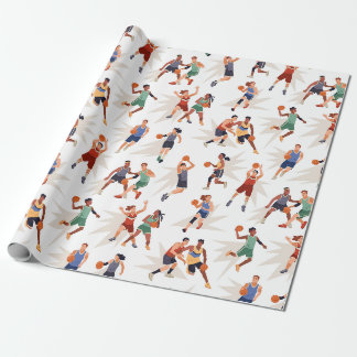 Papel De Regalo Jugadores de Baloncesto