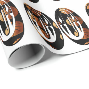 Papel De Regalo Jugadores de baloncesto de dimensiones número 00,