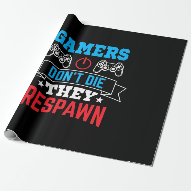 Papel De Regalo Jugadores que reaparecen (Desenrollado)