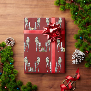 Papel De Regalo Jugando Ajedrez