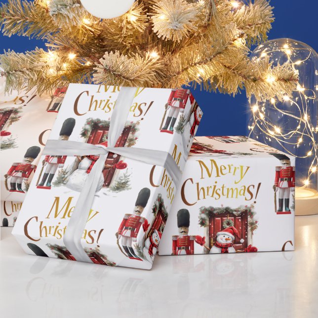 Papel De Regalo Juguete soldado británico gorra de piel de oso y m (Vacaciones)