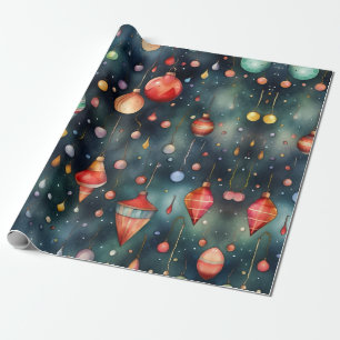 Papel De Regalo Juguetes de vacaciones, Navidades Decoración acuar