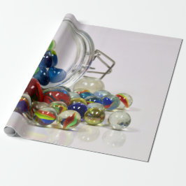 Papel De Regalo juguetes de vidrio de mármol