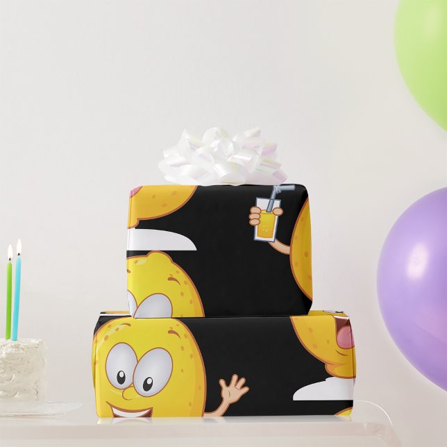 Papel De Regalo Juicy Lemon Drink (Subido por el creador)