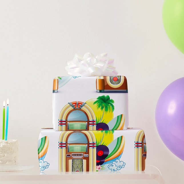 Papel De Regalo Jukebox Music (Subido por el creador)