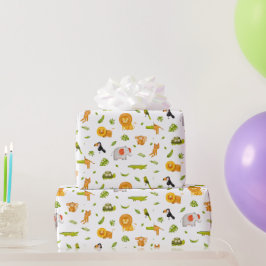 Papel De Regalo Jungle Safari Baby Shower