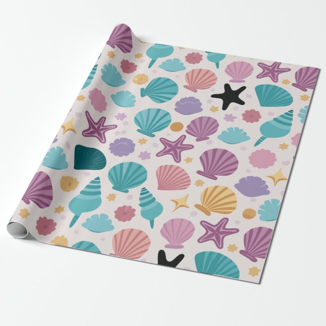 Papel De Regalo Junto a la orilla del mar  (Desenrollado)