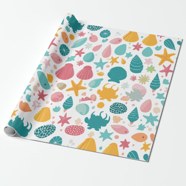 Papel De Regalo Junto a la orilla del mar 2 (Desenrollado)