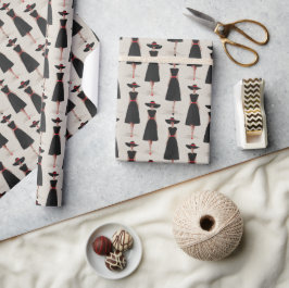 Papel De Regalo Just Girl Things Little Black Dress Fashion Patter