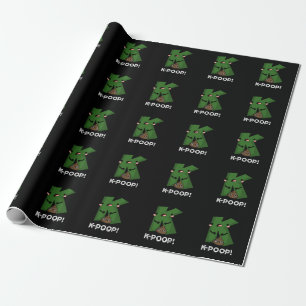 Papel De Regalo K-poop Funny K-pop Poo Pun Dark BG