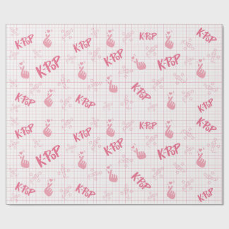 Papel De Regalo K-pop Rosa