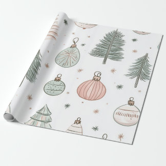 Papel De Regalo Kadopapier Kerst