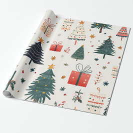 Papel De Regalo Kadopapier kerst