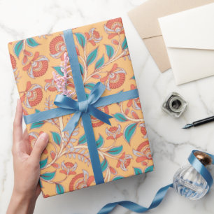 Papel De Regalo Kalamkari