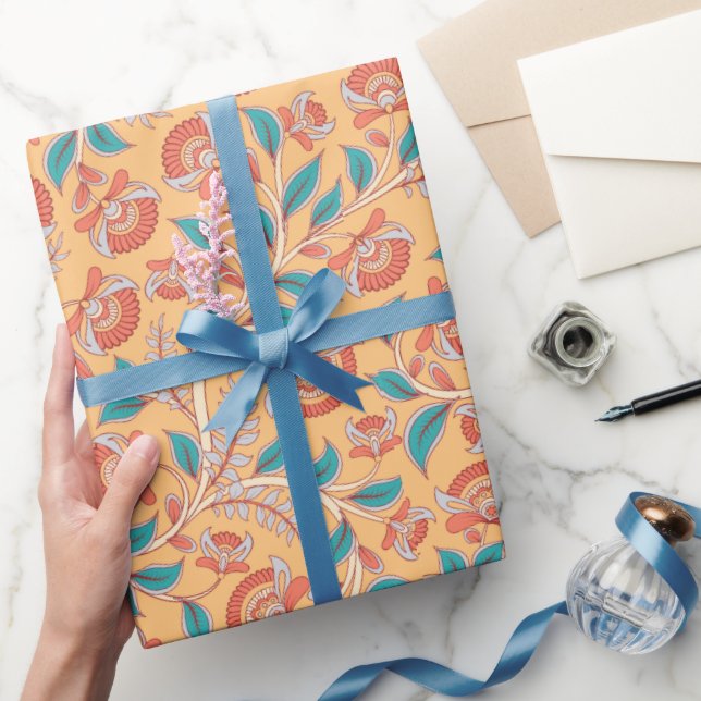 Papel De Regalo Kalamkari (Regalar)