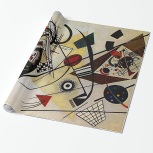 Papel De Regalo Kandinsky Abstract Art Transversal Line