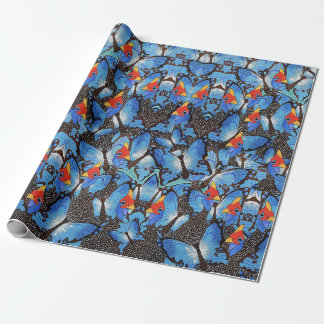 Papel de regalo Kanga Azul
