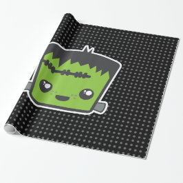 Papel De Regalo Kawaii Frankenstein Gift Wrap