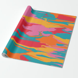 Papel De Regalo Kaya - Diseño abstracto liquido