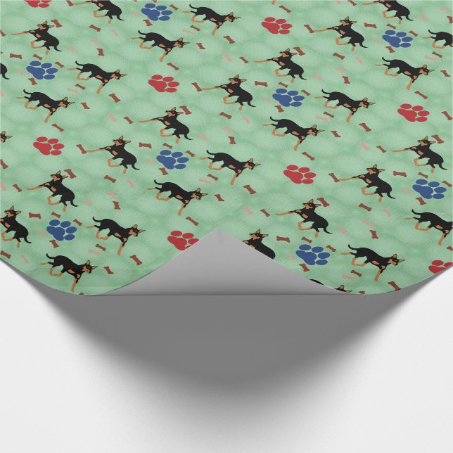 Papel De Regalo Kelpie australiano (Esquina)