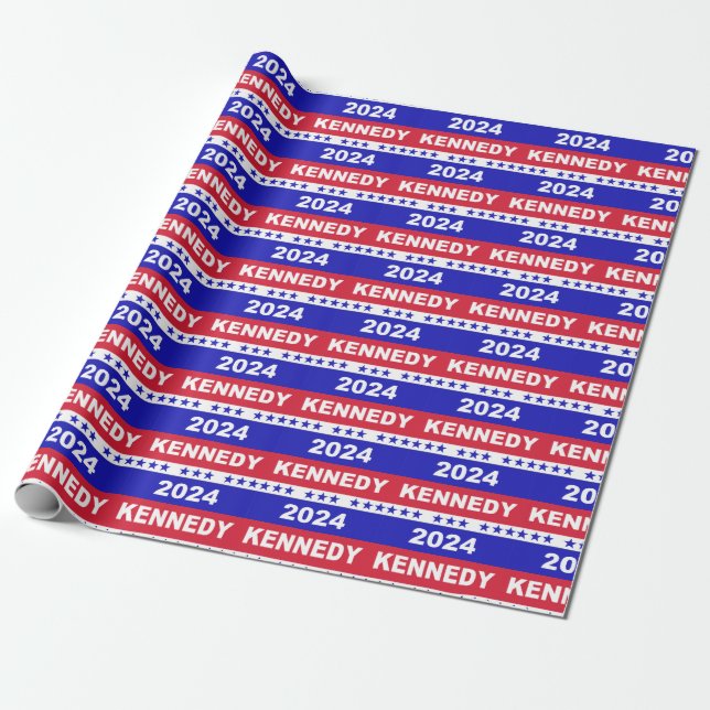 Papel De Regalo Kennedy 2024 (Desenrollado)