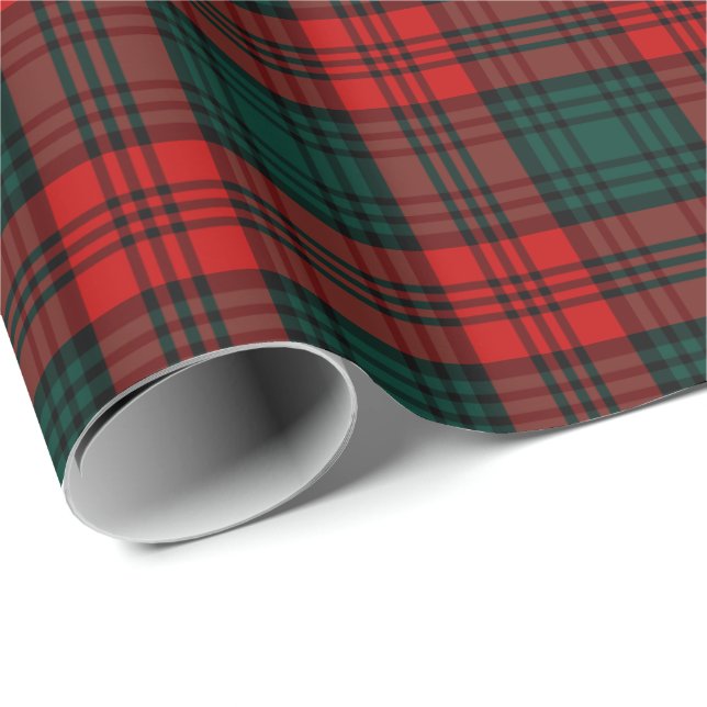 Papel De Regalo Kerr Clan Tartan (Esquina del rollo)