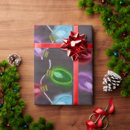 Papel De Regalo KidsArt para CHOC - Luces de Navidades brillantes