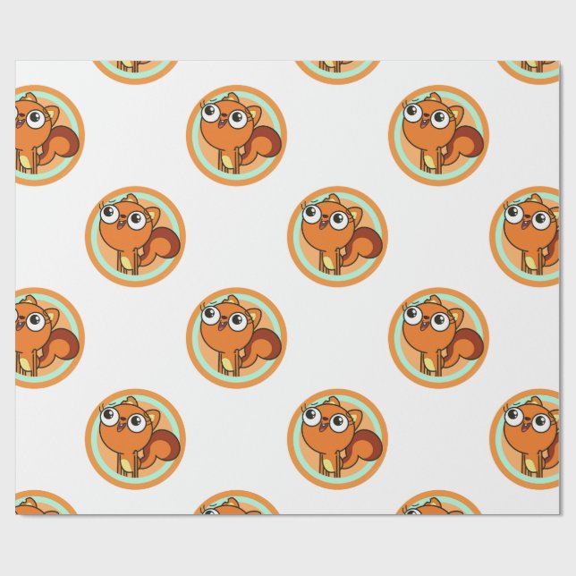 Papel De Regalo Kiff Chatterly (Superficie plana)