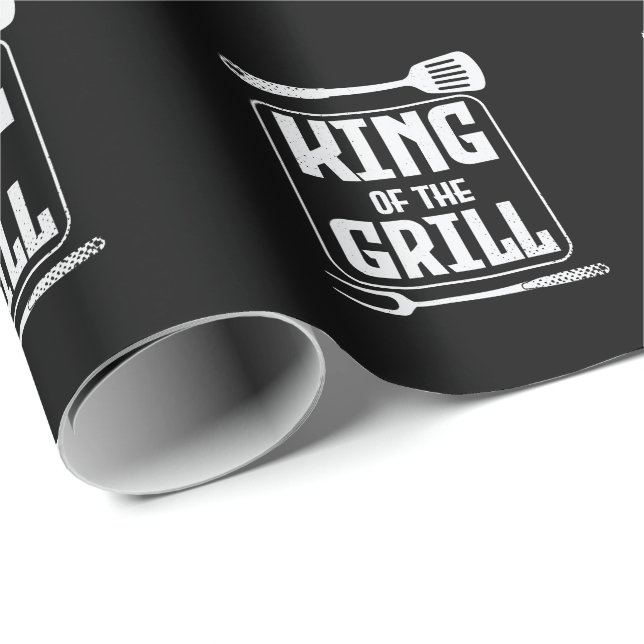 Papel De Regalo King of the GRILL (Esquina del rollo)