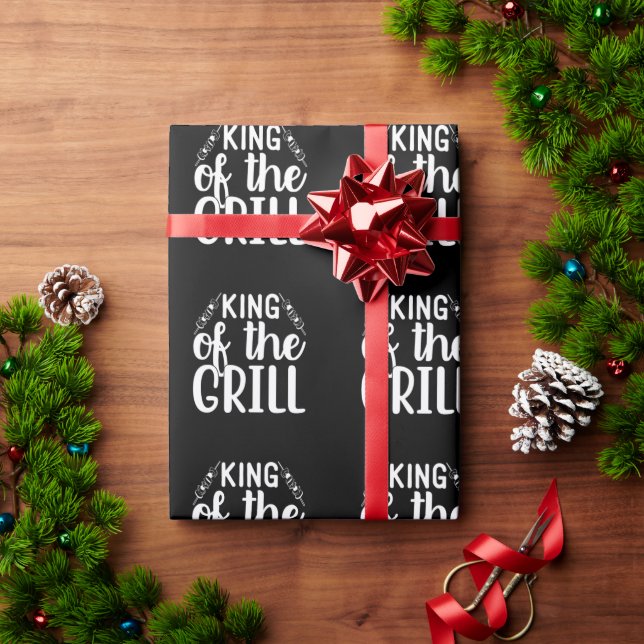 Papel De Regalo King Of The Grill BBQ (Regalo de vacaciones)