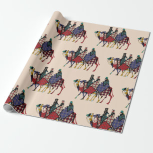 Papel De Regalo Kings Viaja Para Ver Al Niño Jesús