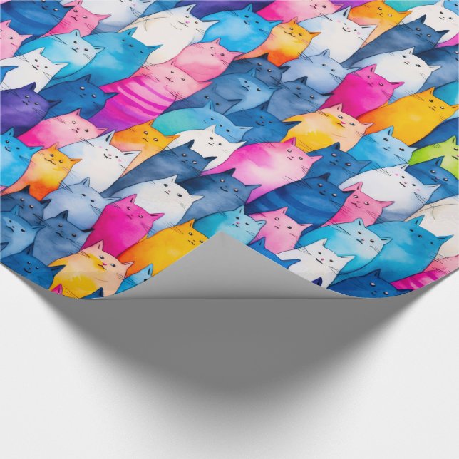 Papel De Regalo Kitty Kitty My Little Kitties (Esquina)
