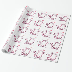 Papel De Regalo Kitty Love