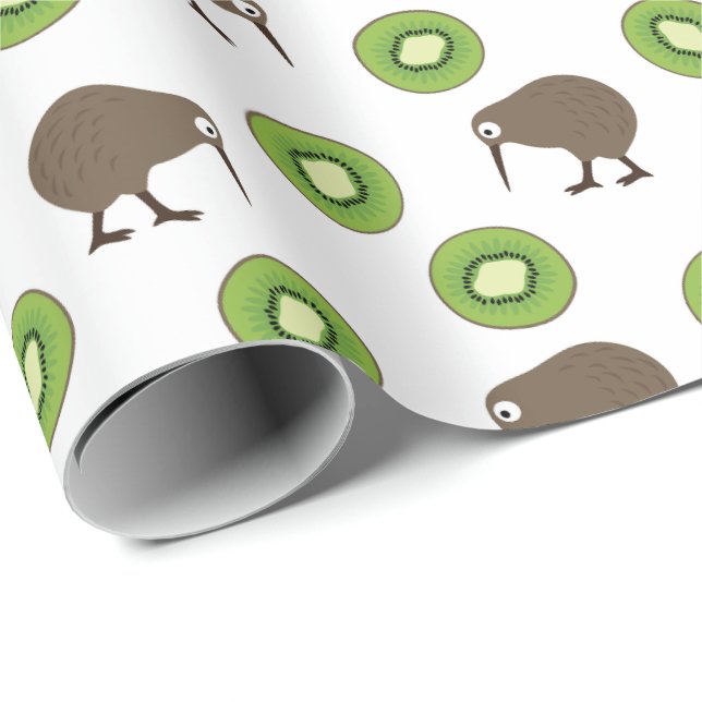 Papel De Regalo Kiwi (Esquina del rollo)
