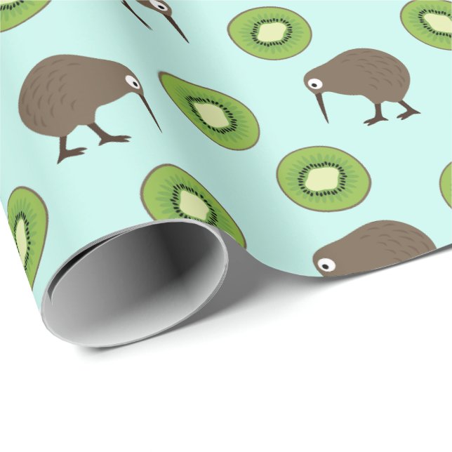 Papel De Regalo Kiwi (Esquina del rollo)