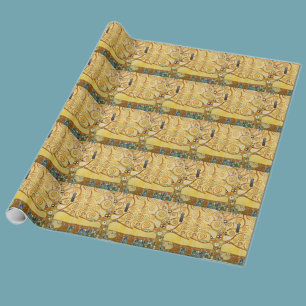 Papel De Regalo Klimt, árbol de la vida
