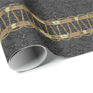 Papel De Regalo Knight Scallop Damask Elegant