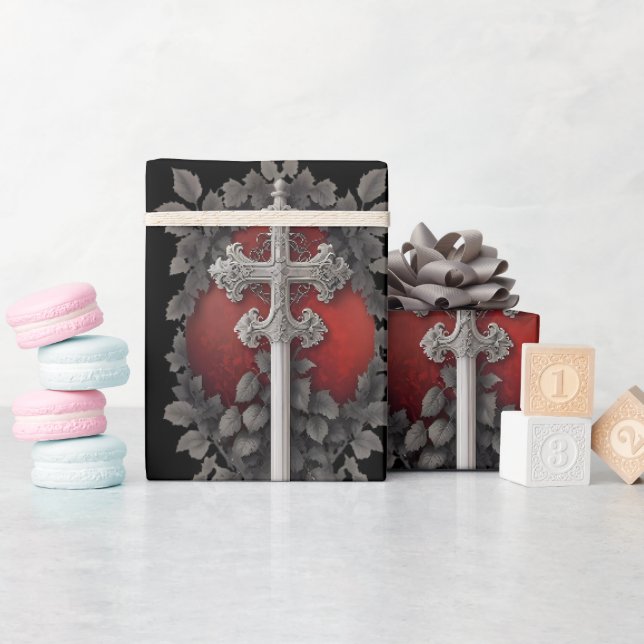 Papel De Regalo Knights Shield (Baby Shower)