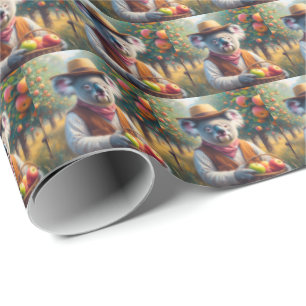 Papel De Regalo Koala Apple Orchard