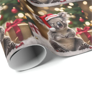 Papel De Regalo "Koala Kris Kringle: Navidades en Australia"