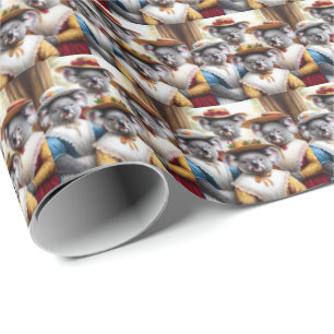 Papel De Regalo Koala Little Women
