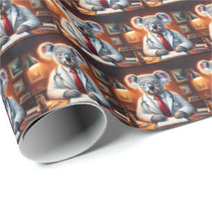 Papel De Regalo Koala Médica