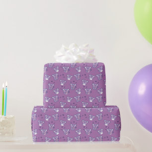 Papel De Regalo Koala tocando guitarra púrpura