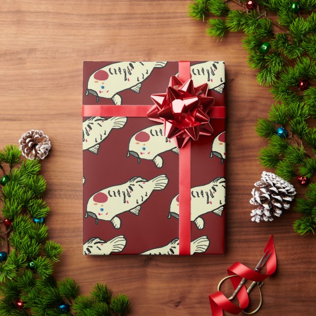 Papel De Regalo Koi Carp (Regalo de vacaciones)