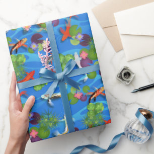 Papel De Regalo Koi Fish