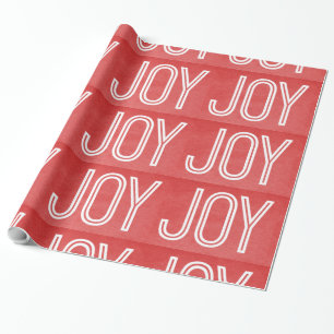 Papel De Regalo Kraft Joy Wrapee Paper, Rojo