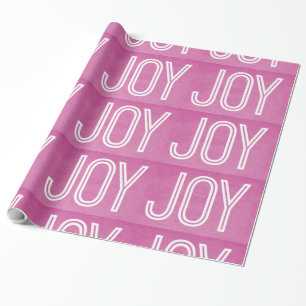 Papel De Regalo Kraft Joy Wrapee Paper, Rosa