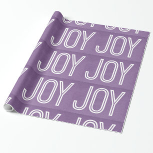 Papel De Regalo Kraft Joy Wraping Paper, Purple