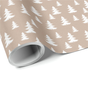Papel De Regalo Kraft Winter White Navidades Elegantes Pap De Envo